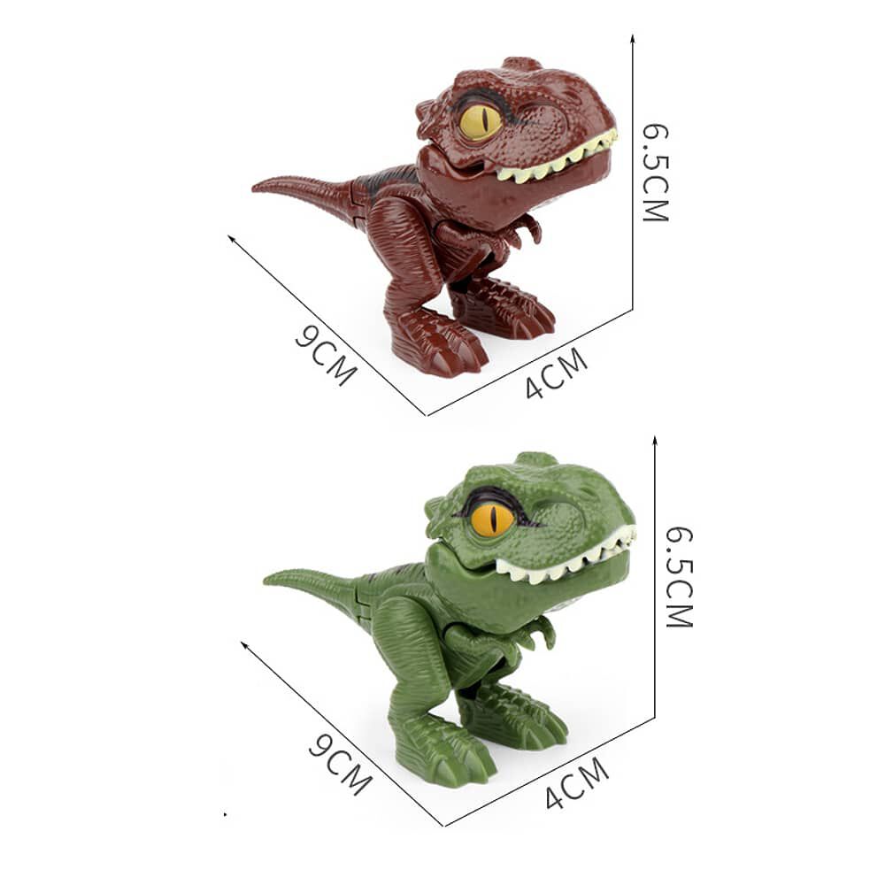 Juguete Set 4 Dinosaurios Interactivos Mini T Rex Para Ni&ntilde;os image number 2.0