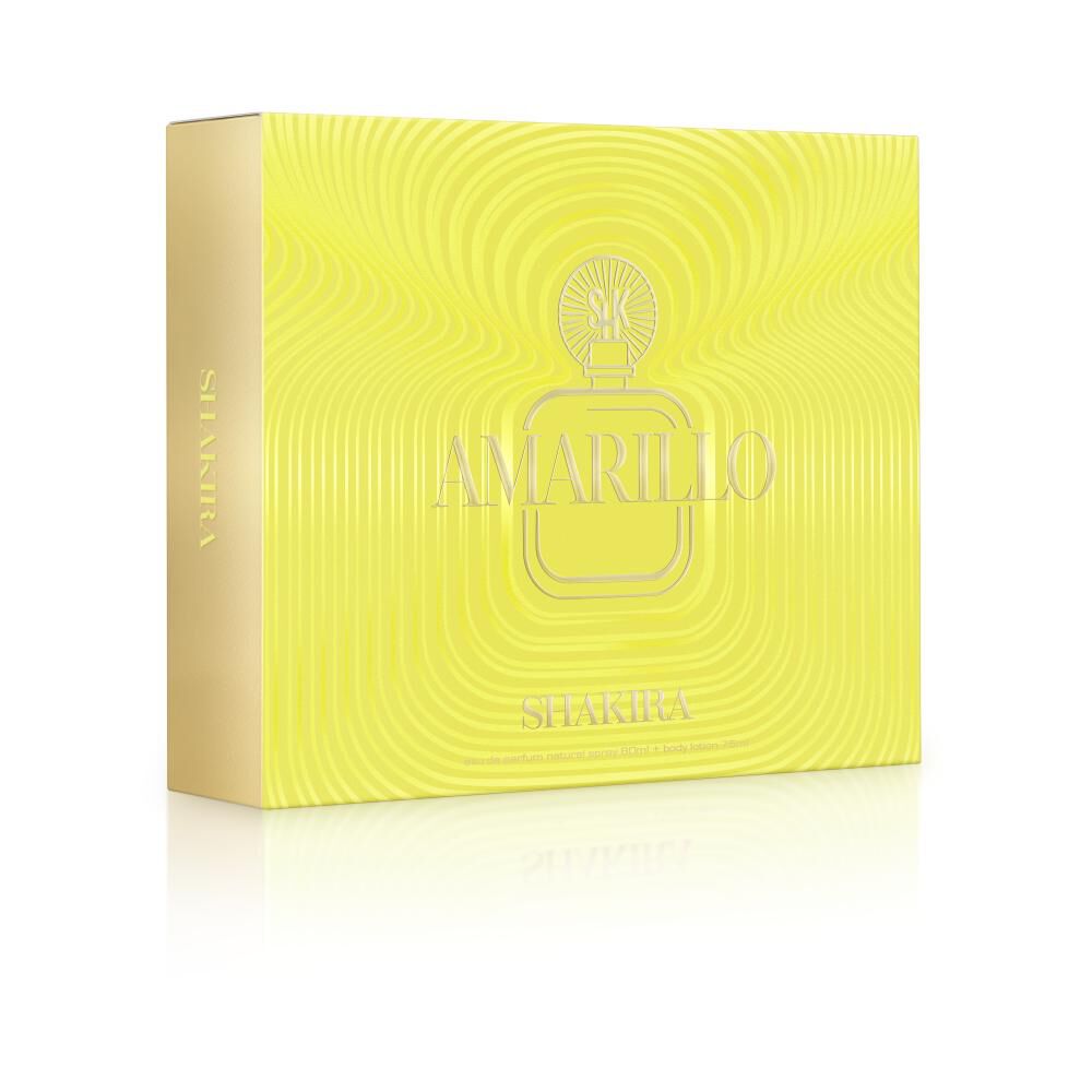 Set De Perfumer&iacute;a Amarillo Shakira / 80 Ml / Eau De Parfum + Body Lotion 75 Ml image number 1.0