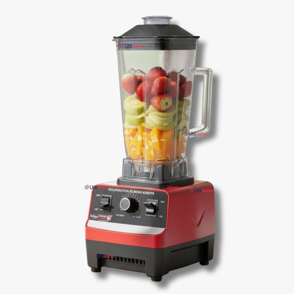 Licuadora Juguera Potente Multifuncional Jarra De Plástico 2l 5500w De Potencia + Mango Triturador Licuadora Juguera Potente Multifuncional Jarra De  image number 0.0