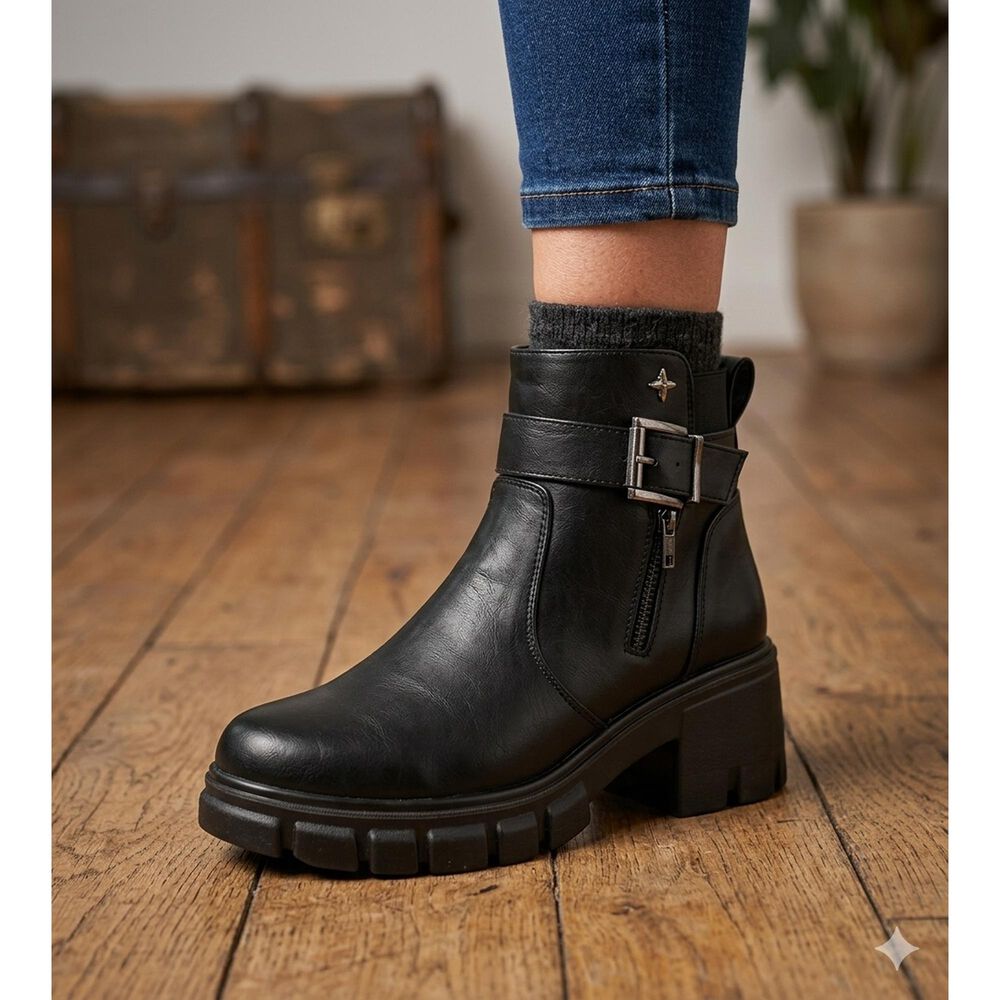 Botin Fleuret Negro Alquimia image number 5.0