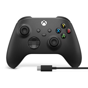 Control Xbox Black Con Cable USB-C