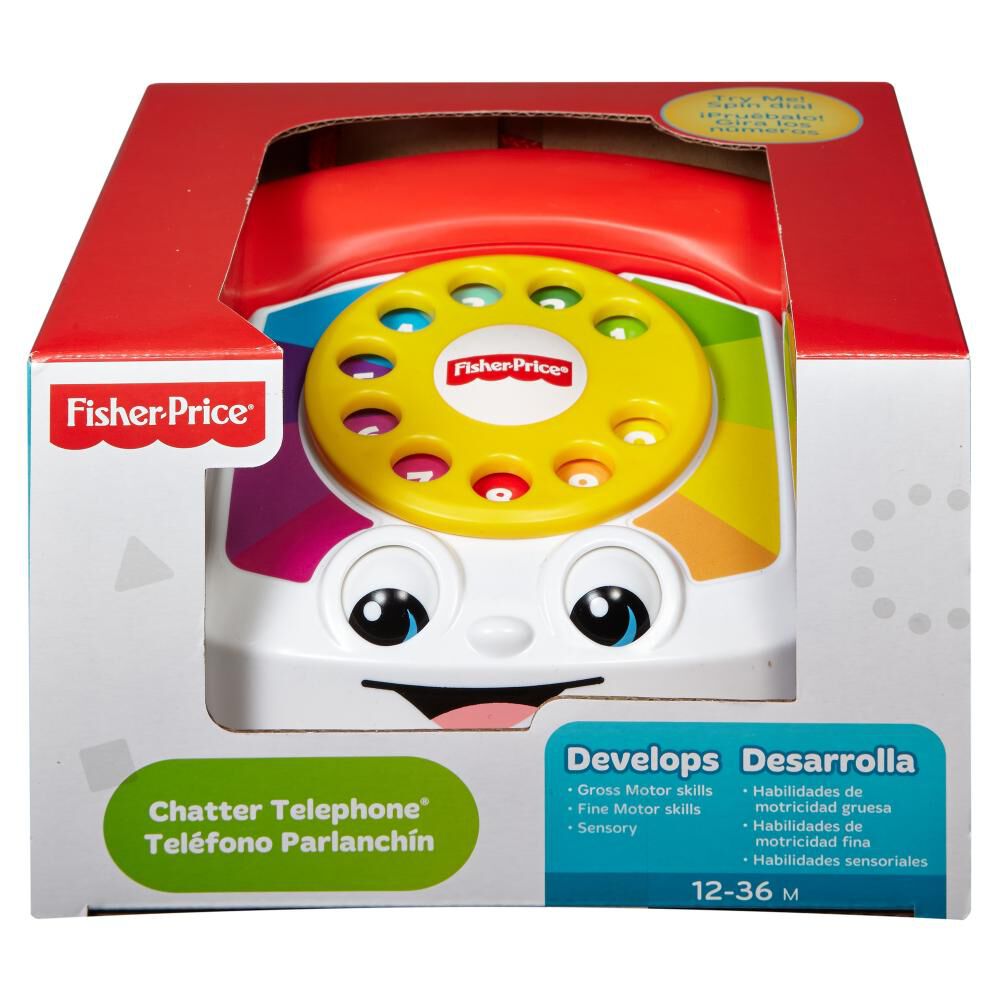 Peluche Didactico Fisher Price Teléfono Parlanchín image number 0.0