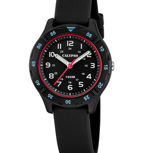 Reloj K5847/4 Calypso Negro Infantil Junior Collection Reloj K5847/4 Calypso Negro Infantil Junior Collection