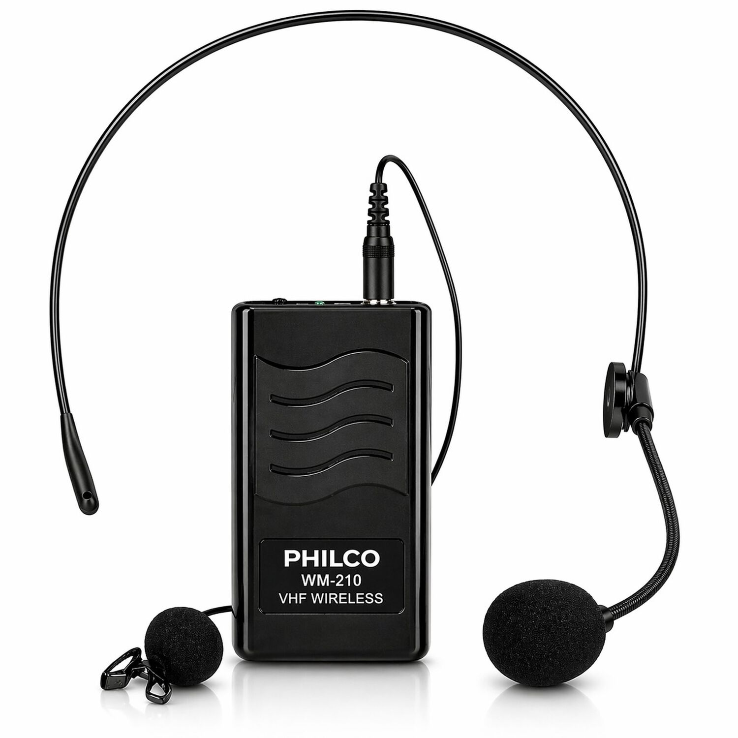 Kit Micr&oacute;fonos Inal&aacute;mbricos De Cintillo & Solapa Philco M210 image number 2.0