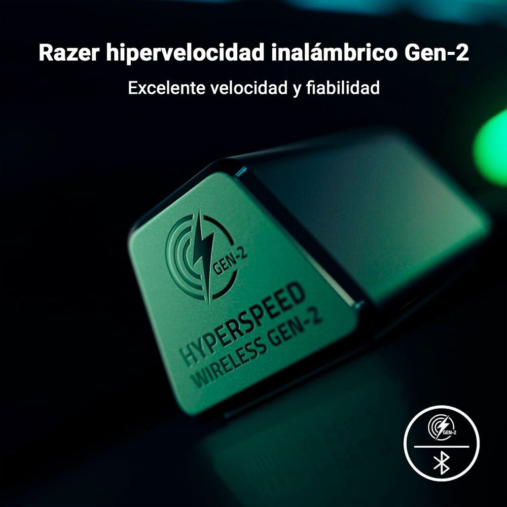 Aud&iacute;fonos Gamer Inal&aacute;mbricos Razer Blackshark V3 Pro Blanco image number 7.0