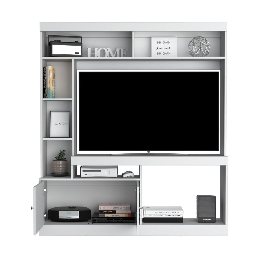 Estante Tv 65" 180,6x180x30,3 Cm 2 Puertas image number 1.0