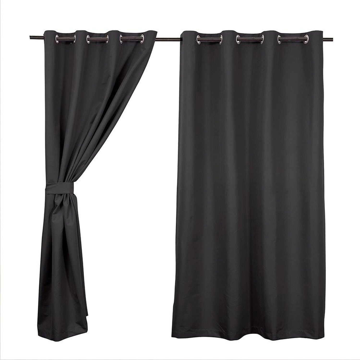 Set Cort. Blackout Arg 140x220 Cms Negro image number 0.0