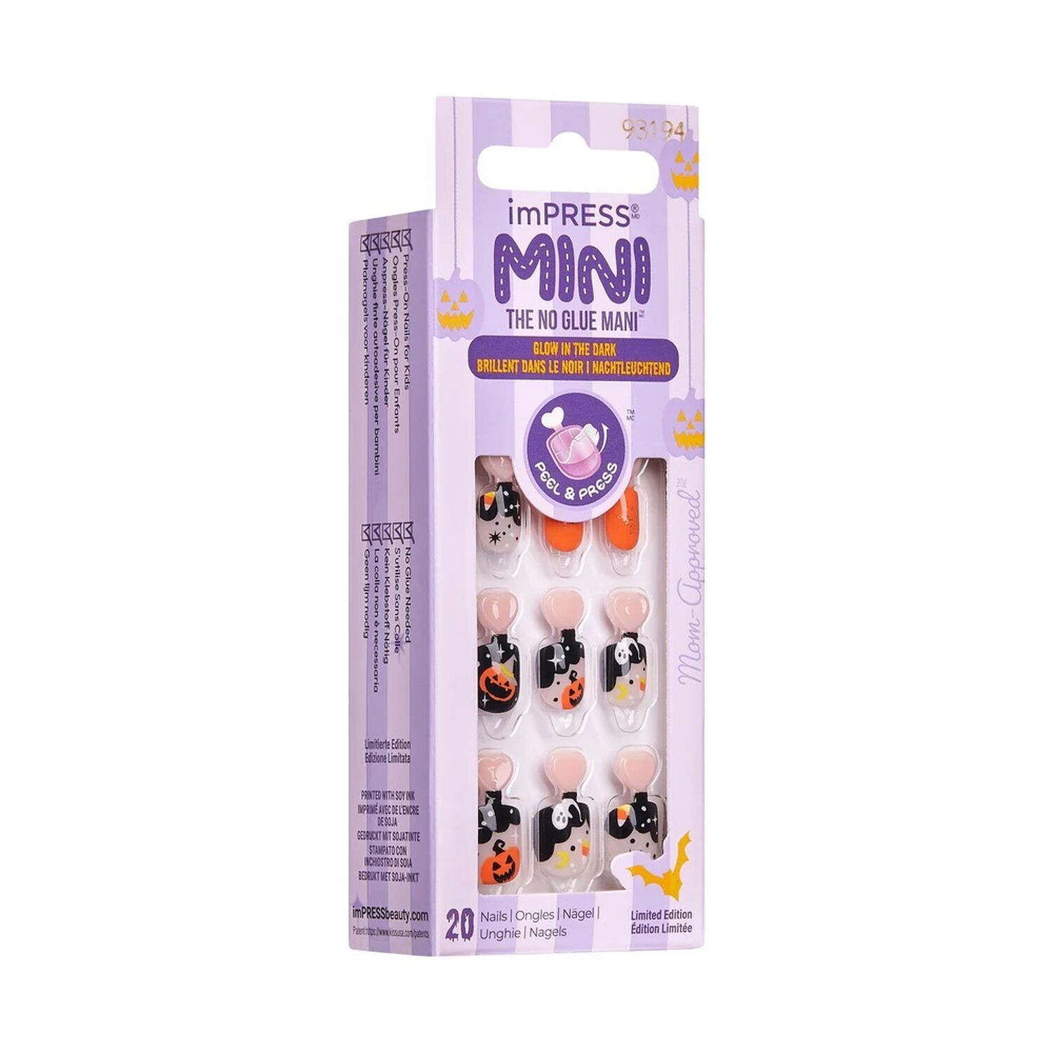 U&ntilde;as Postizas Press - On Kids Wilked Halloween image number 1.0
