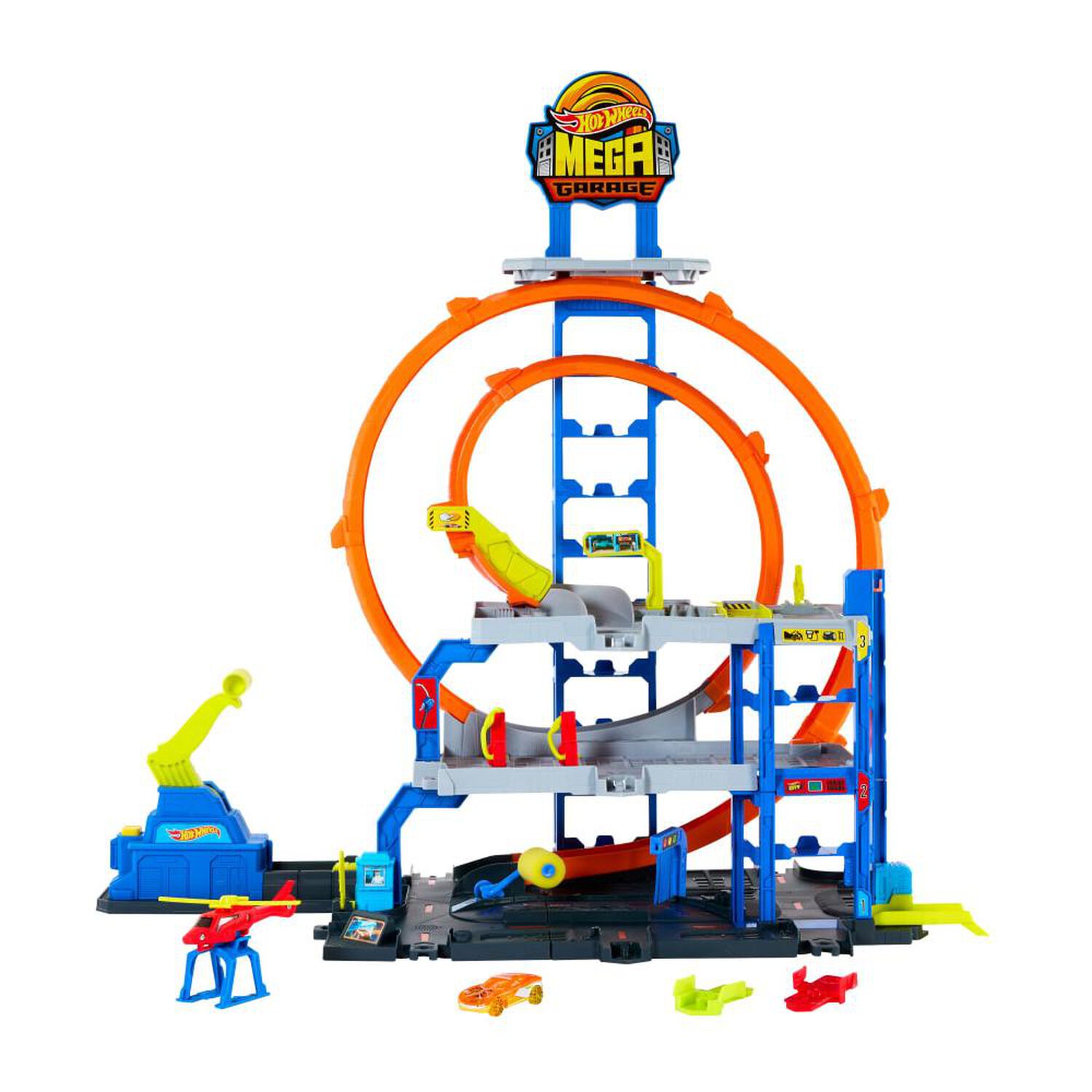 Autopista Hotwheels City Mega Garage image number 12.0