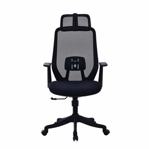 Silla De Escritorio Ergon&oacute;mica Con Cabezal Reclinable Dc-416bk