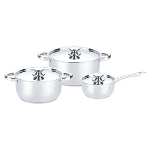 Batería De Cocina Casaideal Acero Inoxidable / 6 Piezas
