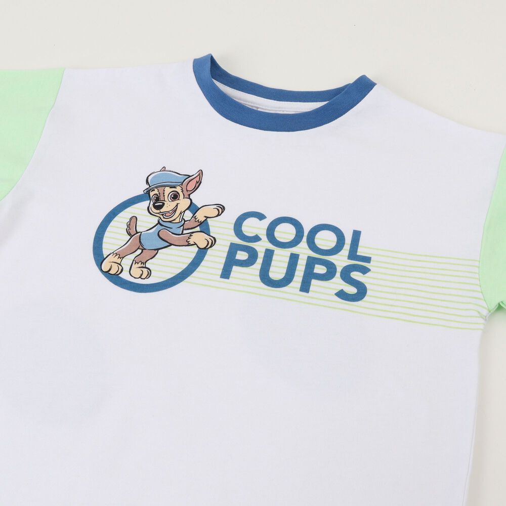 Conjunto Ni&ntilde;o Blanco Cool Pups Chase Paw Patrol image number 2.0
