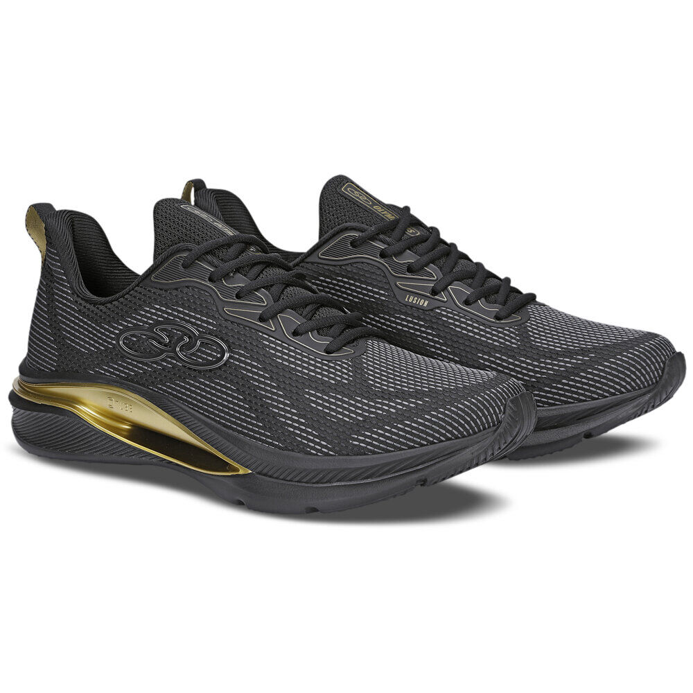 Zapatilla Hombre Lusion Negro/dorado Olympikus image number 1.0