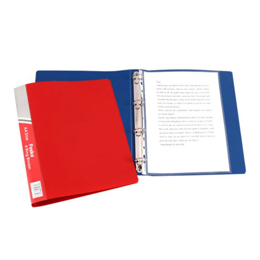 Carpeta Con Doble Acco A4 W412-2 Foska image number 1.0