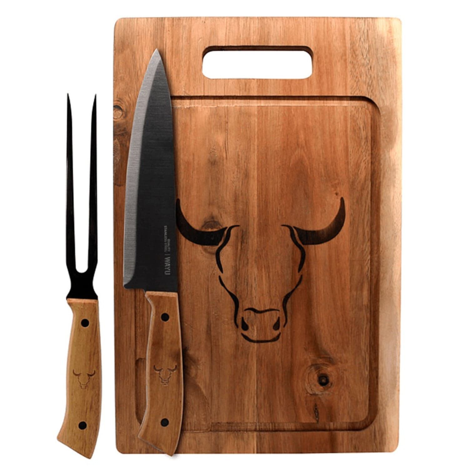 Set Tabla Cuchillo Tenedor Prm Wayu image number 1.0