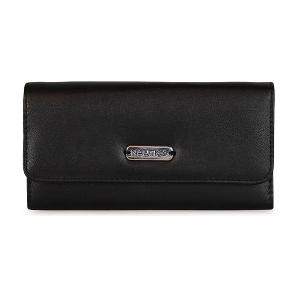 Billetera De Mujer Angola Negra Nautica image number 0.0