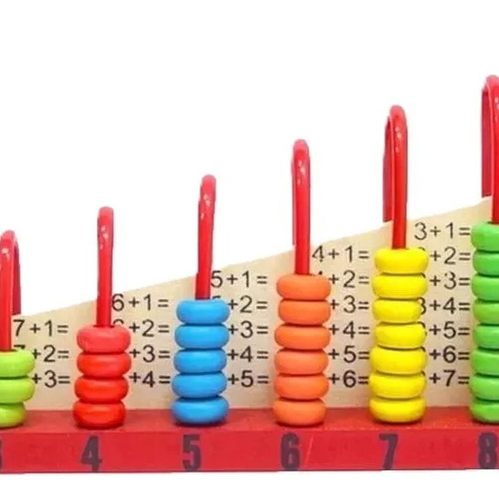 Ábaco Vertical De 10 Columnas Matemático Para Niños image number 3.0