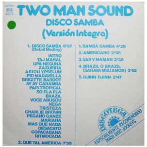 Two Man Sound - Disco Samba/que Tal America | Vinilo Usado
