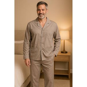 Pijama Franela Liso 100% Algodon