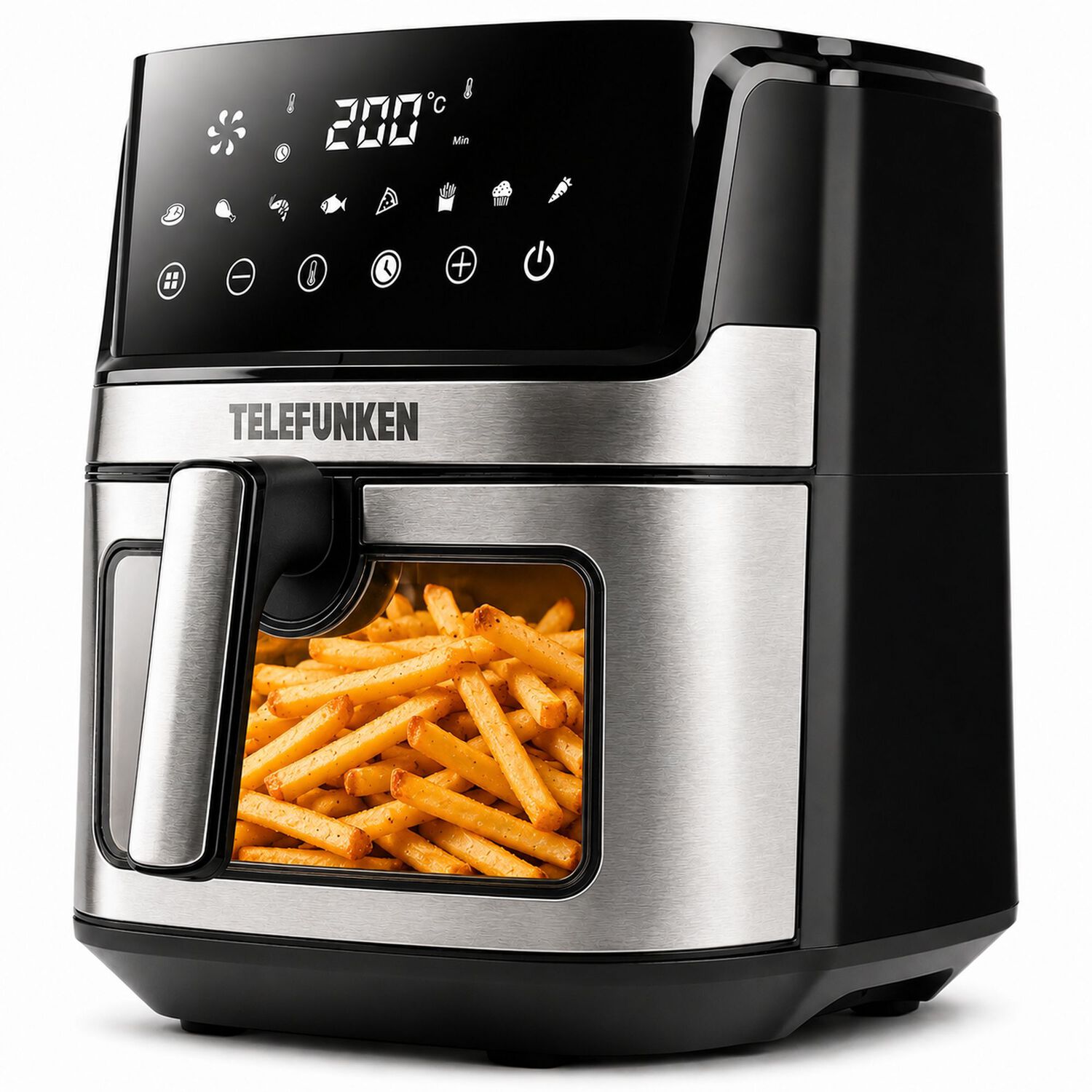 Freidora De Aire 6.9lt Airchef Easyfryer 6900 Touch 1900w image number 1.0