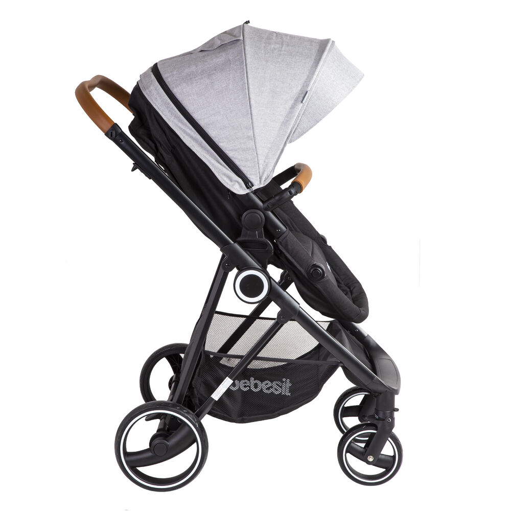 Coche Cuna Travel System Cosmos Gris image number 2.0