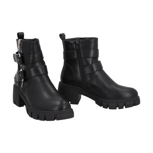 Botin Mujer Negro Rebecca Police