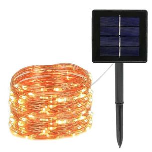 Luces Led Recargable Luz Solar Guirnalda Impermeable