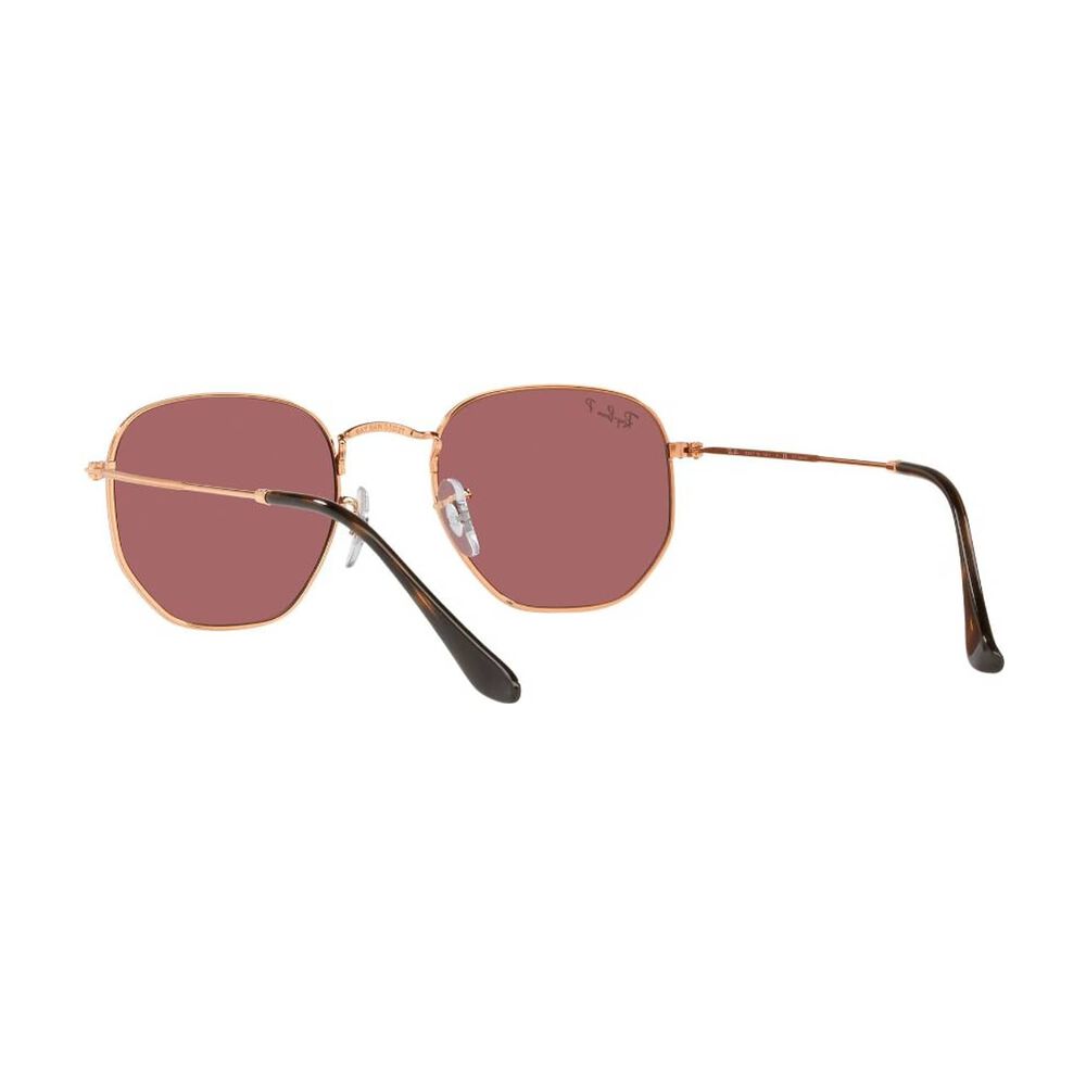 Lentes De Sol Hexagonal Rose Gold Polarizados Ray-ban image number 5.0