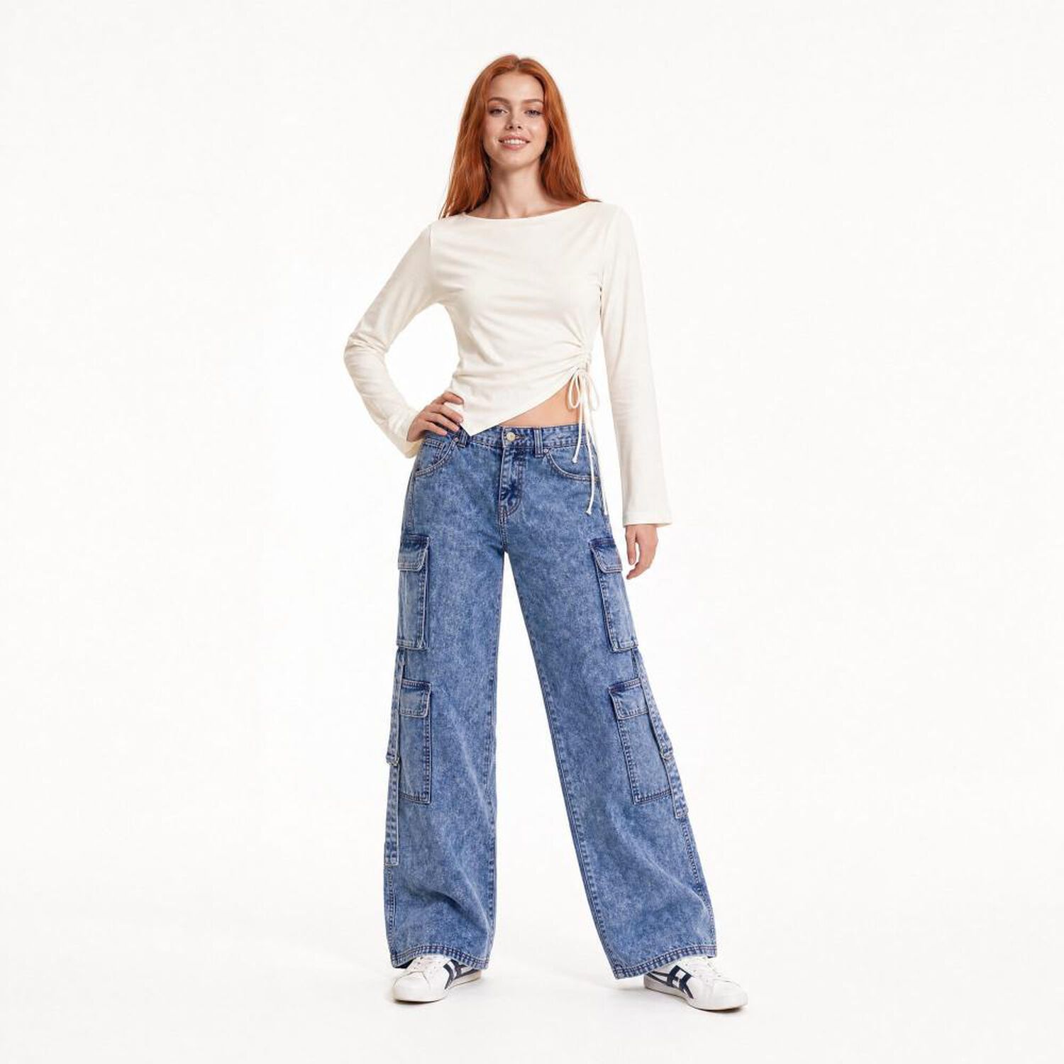 Jeans Mujer Rolly Go image number 0.0