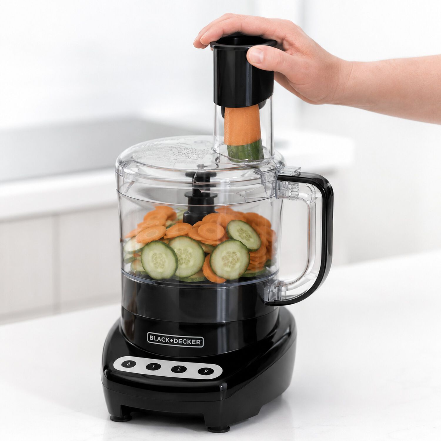 Procesador De Alimentos Black + Decker Fp4200b-cl Power Pro image number 4.0