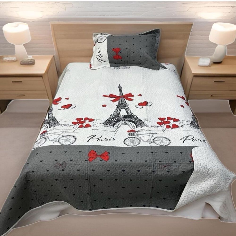 Cubrecama Quilt Ligero Primavera Verano De Ni&ntilde;a Plaza Y Media image number 2.0