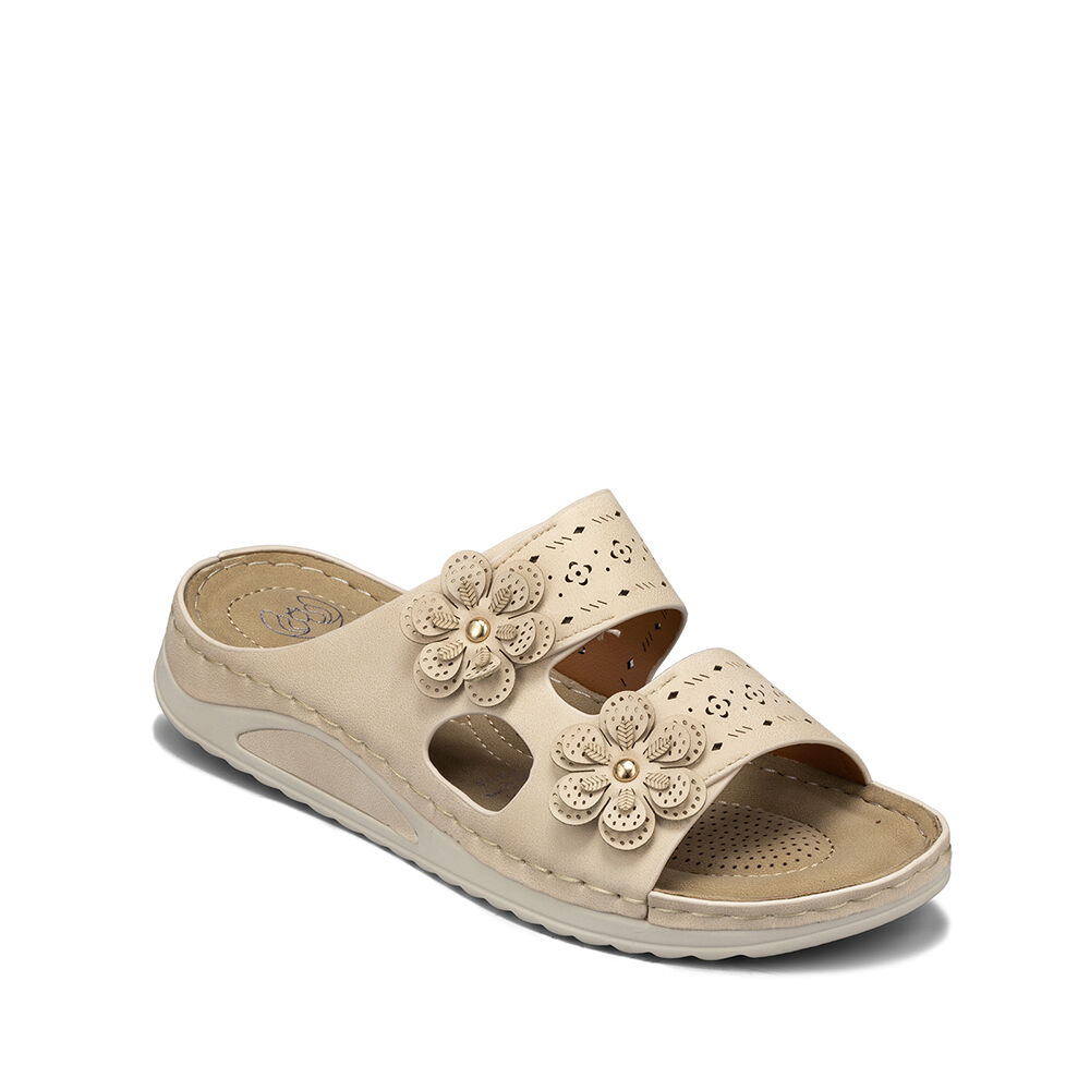 Sandalia Estilo Chala Confort Taco Cu&ntilde;a Mujer Weide Jn723 image number 6.0