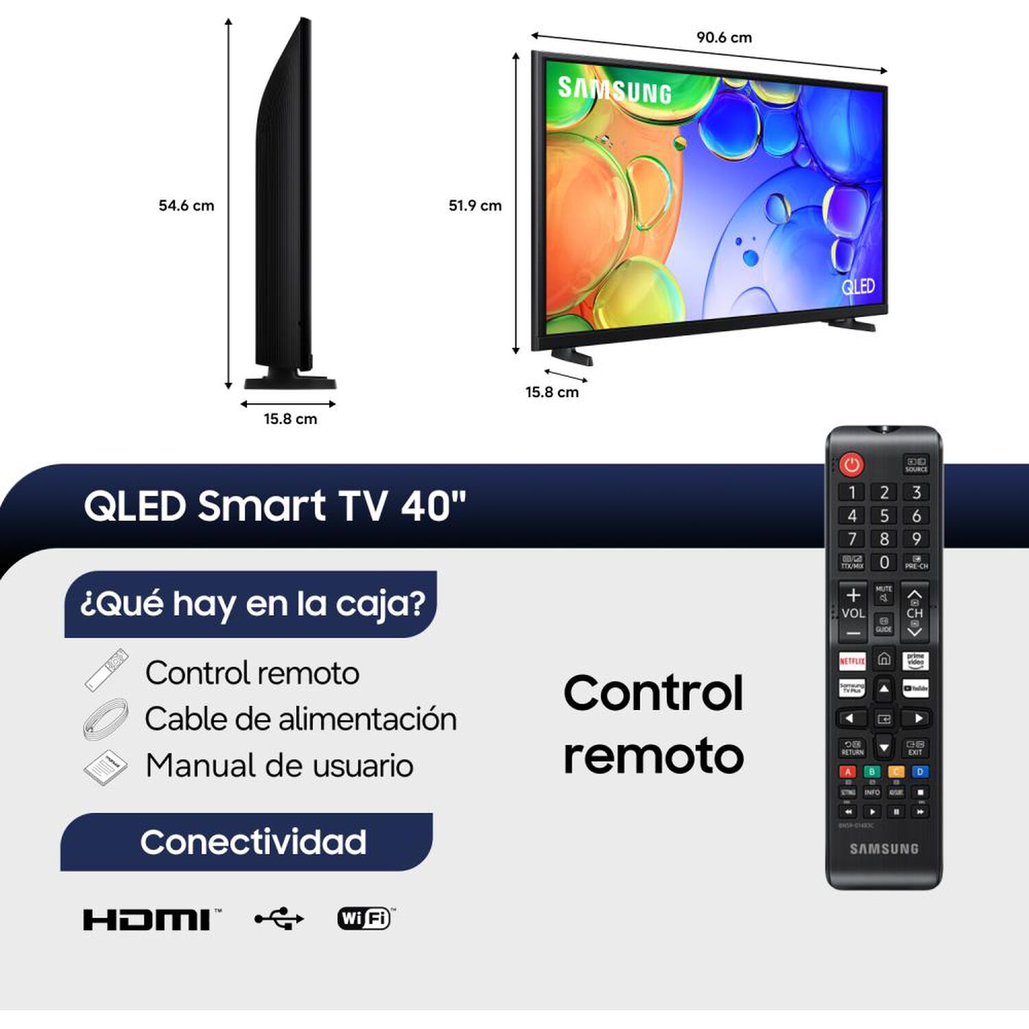 Qled 40" Samsung QN40Q5FAAGXZS / Full HD / Smart TV image number 3.0