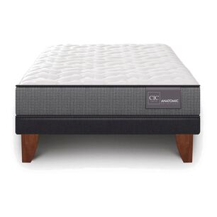 Cama Europea Cic Anatomic / 1.5 Plazas / Base Normal