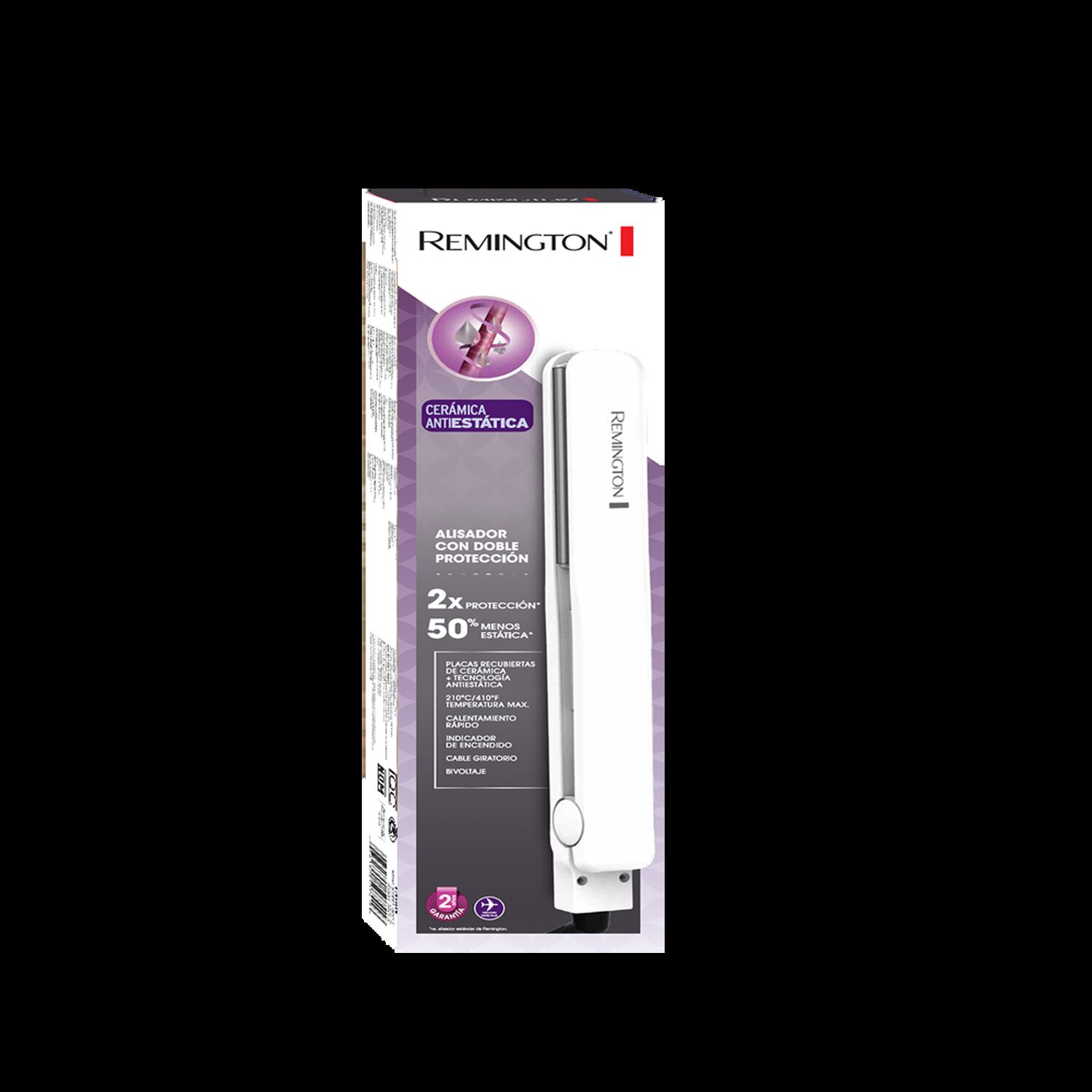 Plancha De Pelo Remington Anti Estatica S1305 image number 1.0