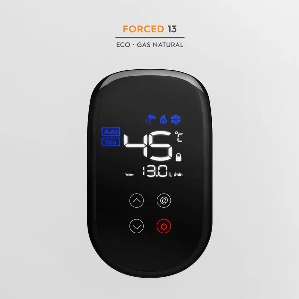 Calefont Mademsa Electrico Ionizado 13 Litros Gas Natural Forced Eco Gn image number 7.0