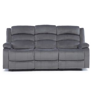 Sof&aacute; 3 Cuerpos Reclinable Moderno New Martell