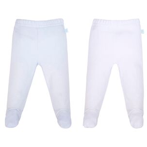 Set 2 Pantys Blanco Estrellas Ni&ntilde;o 6-9 Meses