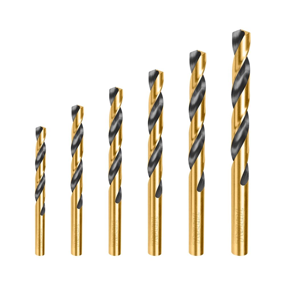 Juego Brocas 6 Piezas Para Metal Hss Total image number 1.0