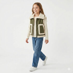 Chaleco Borrego Unisex Sin Mangas Invierno Estilo Europeo