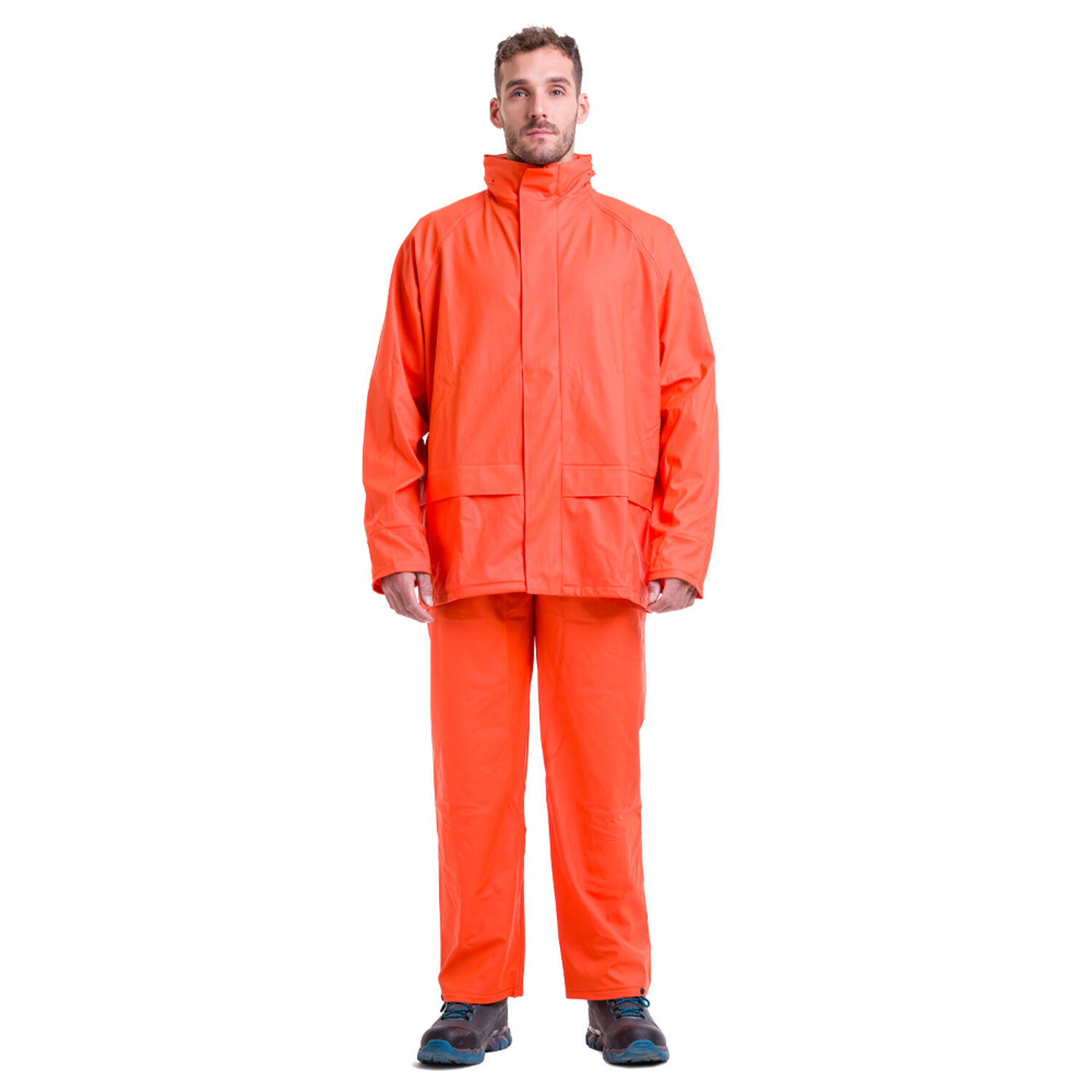 Traje Impermeable Alaska Pu Naranjo image number 0.0