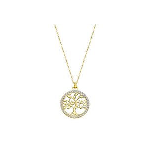 Collar Lp1746-1/2 Lotus Silver Mujer Mystic