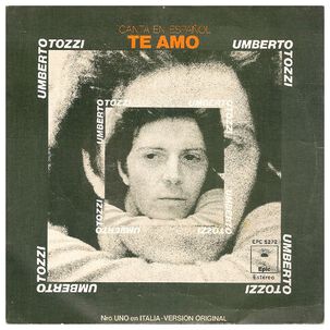 Umberto Tozzi - Te Amo (en Español) | 7" Single Vinilo Usado
