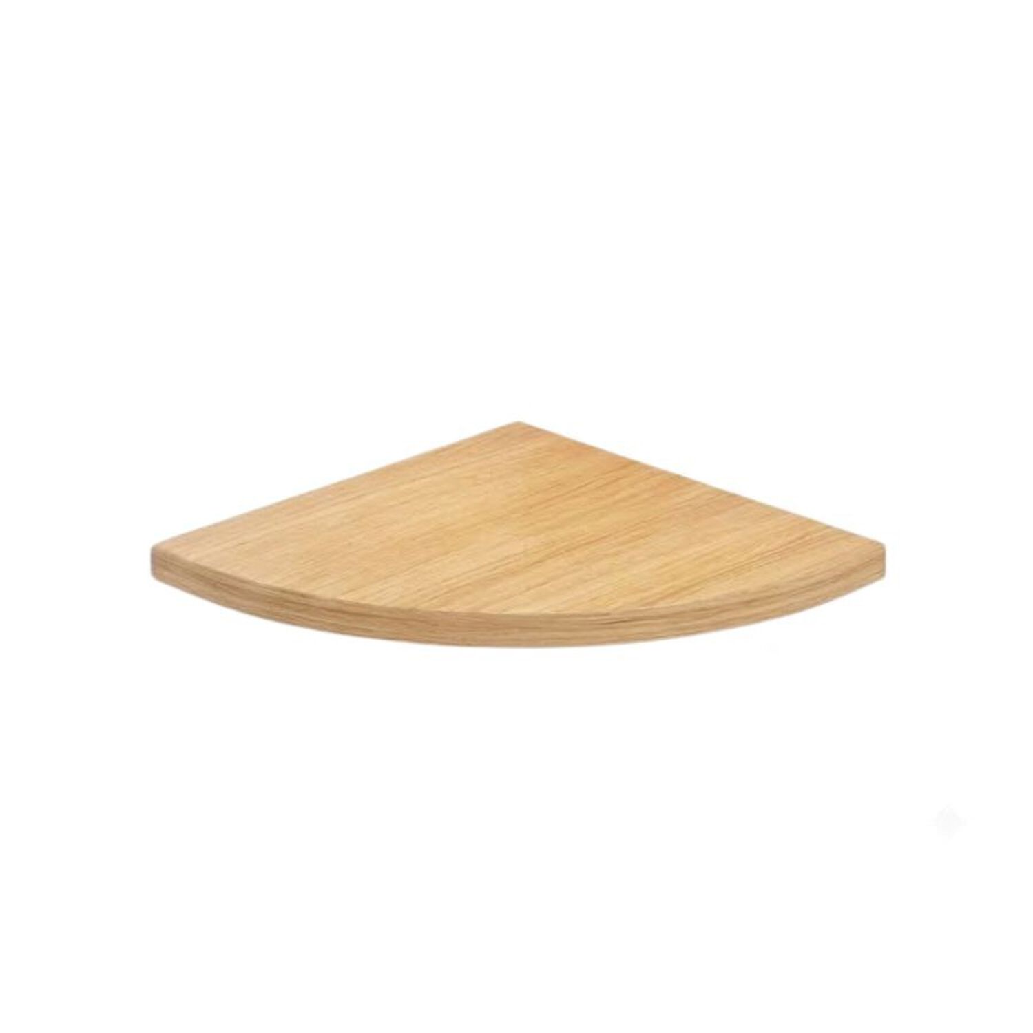 Estante Flotante Esquinero Madera Minimalista 25cm image number 0.0