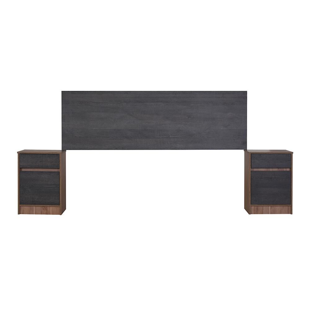 Set De Madera Cic Espresso / King image number 0.0