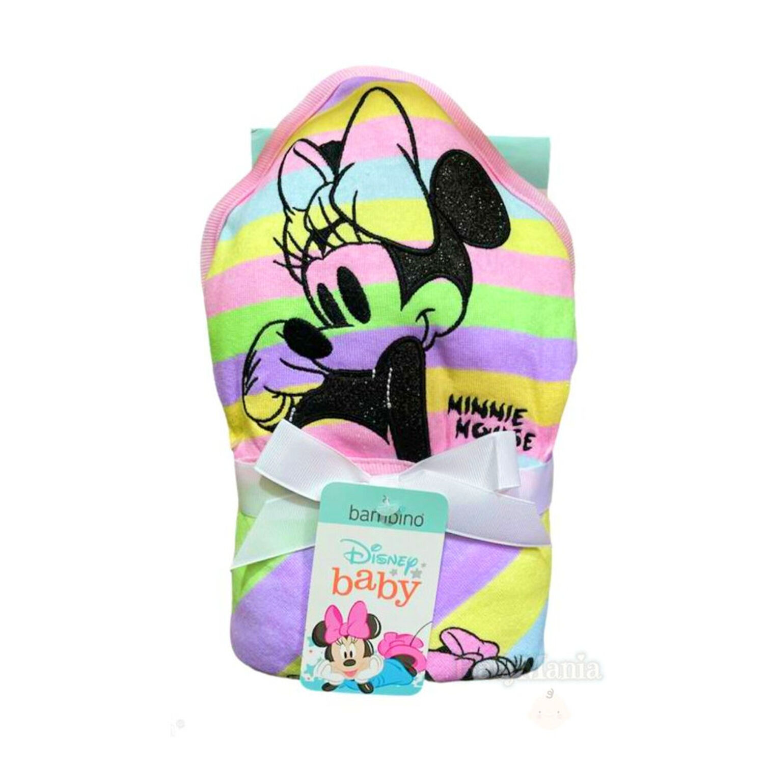 Toalla Capucha De Ba&ntilde;o Para Beb&eacute; Guagua Disney Bambino image number 0.0