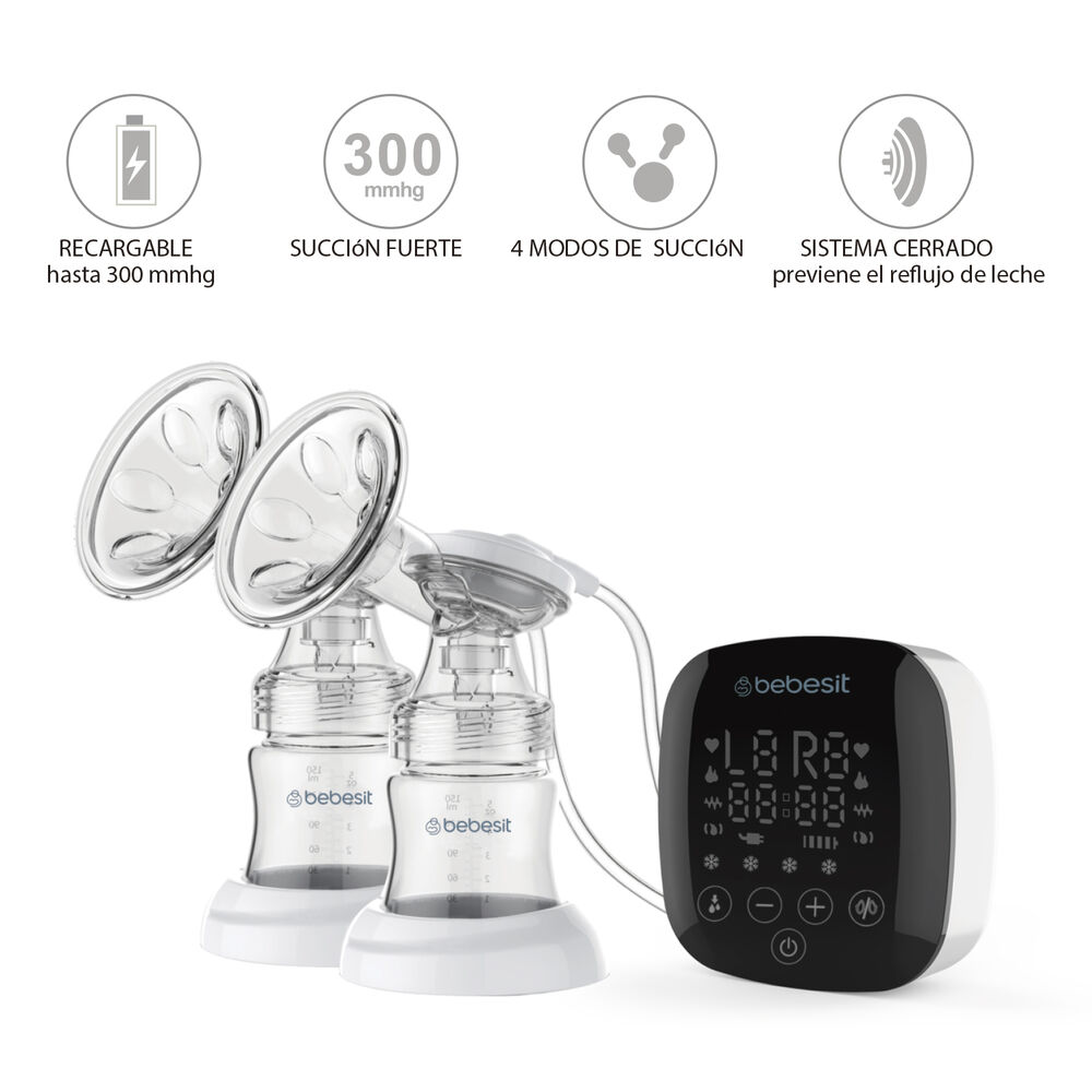 Extractor De Leche Digital Advance Natural Care Bebesit image number 5.0