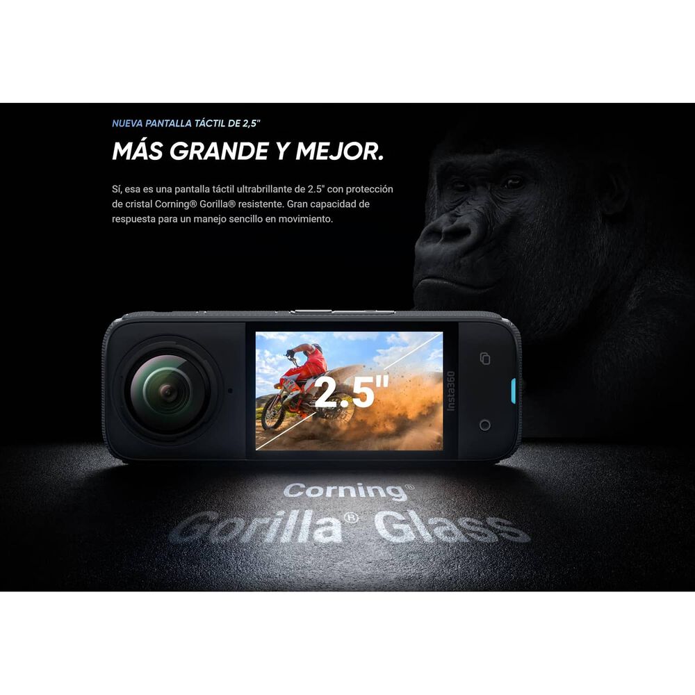 Insta360 X4 - Bast&oacute;n Invisible + Protector De Lentes + Memoria 256gb image number 5.0