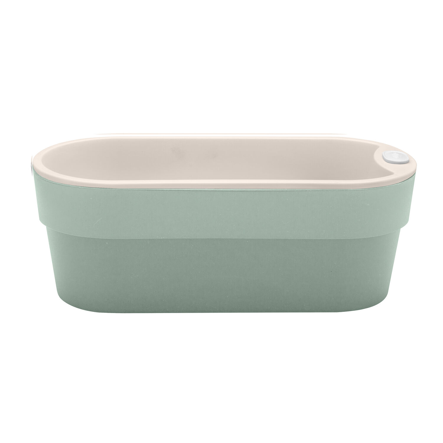 Macetero Huerta Auto Riego Verde Menta 29 X 11 Cm image number 0.0