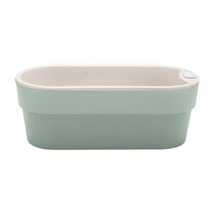 Macetero Huerta Auto Riego Verde Menta 29 X 11 Cm